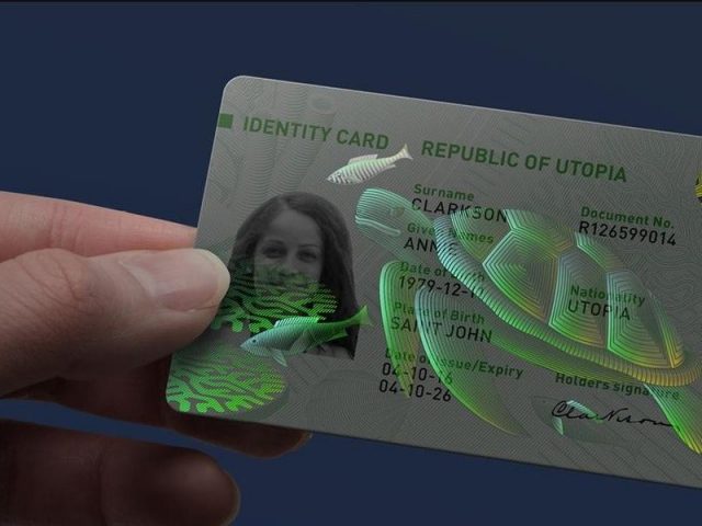Bezpečnostní hologramy na dokladech