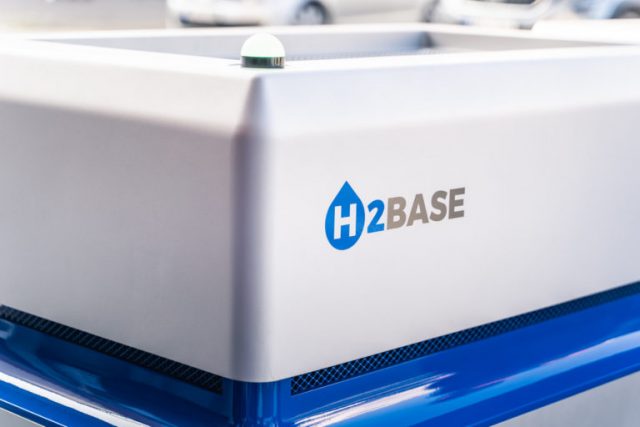 Mobilní zdroj elektrické energie z vodíku H2BASE