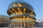 Téměř dokončený český národní pavilon pro Expo 2025.