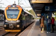 Vlak společnosti Leo Express.