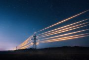 Ilustrační fotografie elektrického stožáru