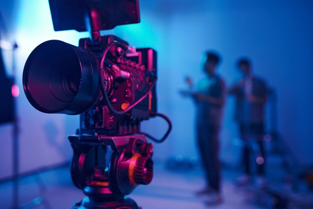 Ilustrační fotografie filmové kamery