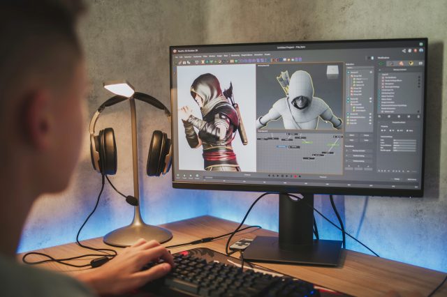 Ilustrační fotografie návrhu hry