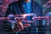 Ilustrační fotografie blockchainu