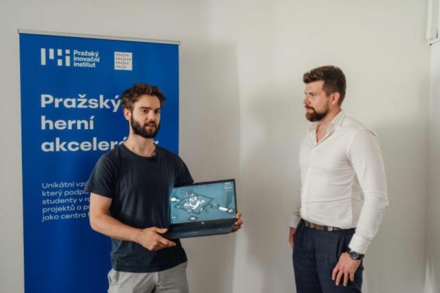 Fotografie herního vývojáře na Dnu otevřených dveří