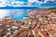 Ilustrační fotografie chorvatského města Rijeka