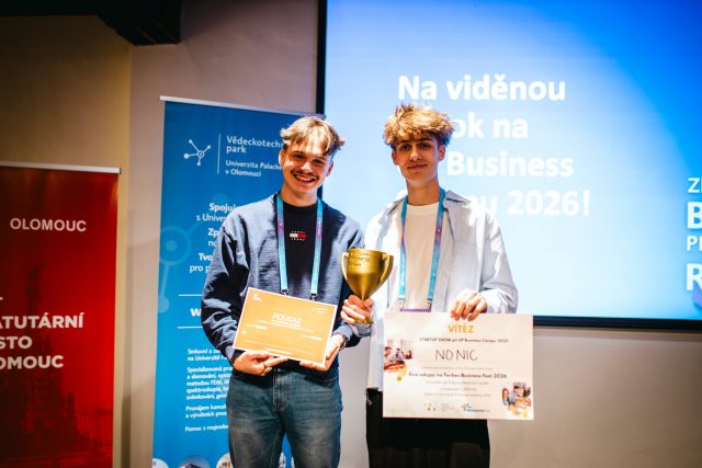 Fotografie vítězů Startup Show