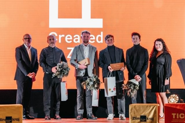 Fotografie z oceňování kreativních projektů ve Zlíně