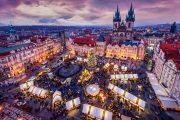 Ilustrační fotografie adventní Prahy