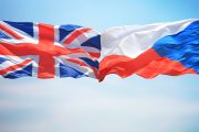 česká a britská vlajka