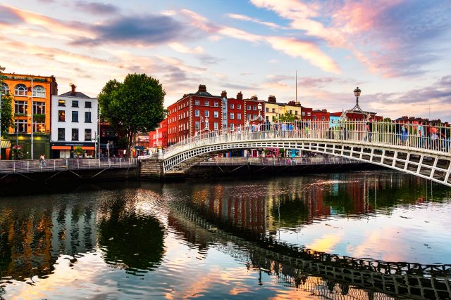 Ilustrační fotografie Dublinu