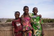Ilustrační fotografie afrických dívek