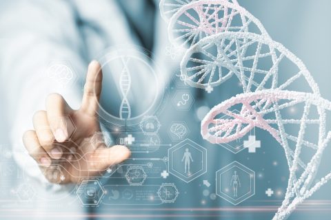Ilustrační fotografie výzkumu a biotechnologií