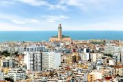 Ilustrační fotografie panoramatu Casablanky