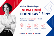 Banner Online Akademie pro inovativní podnikavé ženy