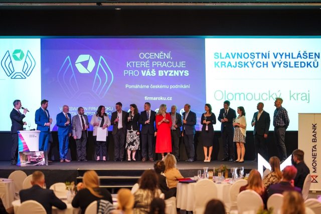 Vyhlášení soutěží Firma a Živnostník roku 2026 v Olomouckém kraji