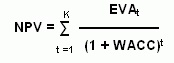 Vzorec NPV