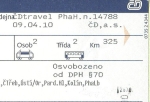 Největší železniční dopravce změnil jízdenky. Znovu je lze použít jako daňový doklad