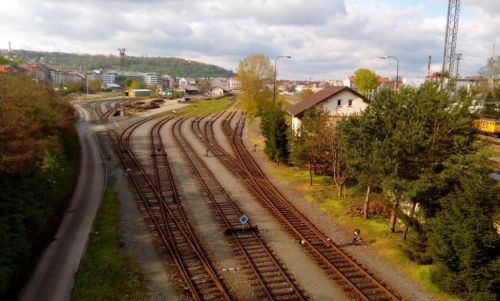 Bývalé nákladové nádraží Praha Smíchov, zdroj: archiv MF