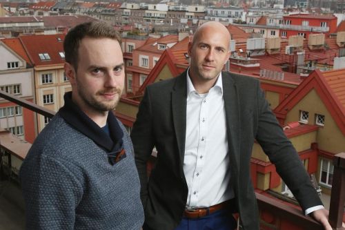 Benedikt Kotmel (vlevo) a Michal Fišer Zdroj: Martin Pinkas/Euro
