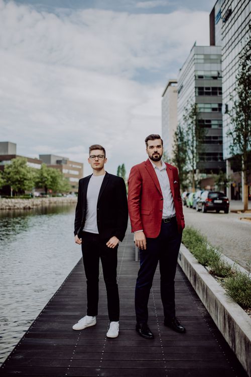 Zakladatelé  xFlow, zleva: Dominik Růžička a Lukáš Apolenář.  Foto: xFlow