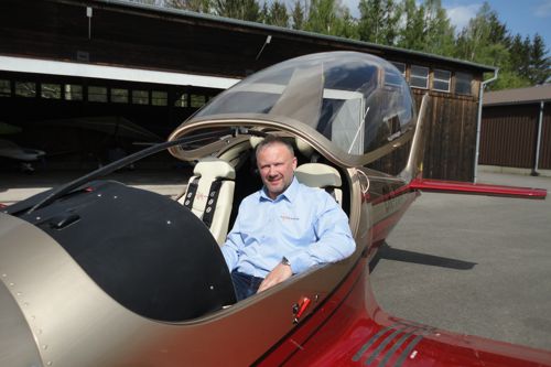 Andrzej Migus, komerční ředitel Zall Jihlavan Airplanes. Foto: Zall Jihlavan Airplanes