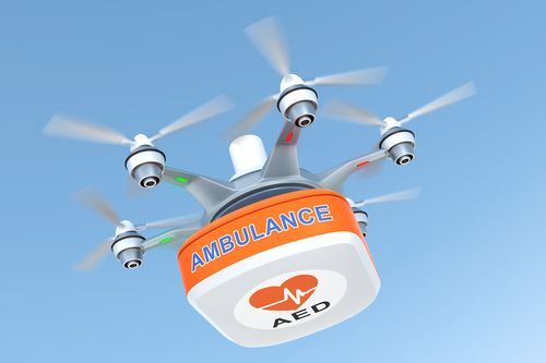 V Bruselu vyzkouší vzdušnou první pomoc s pomocí dronů