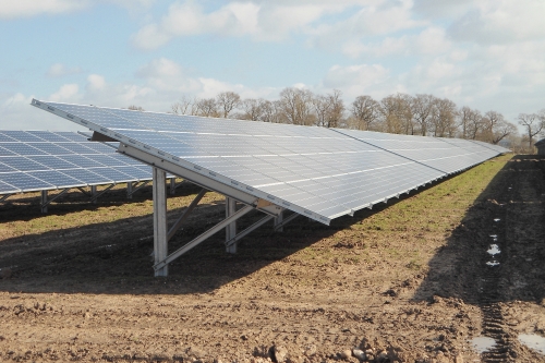 Kaska, solární elektrárna